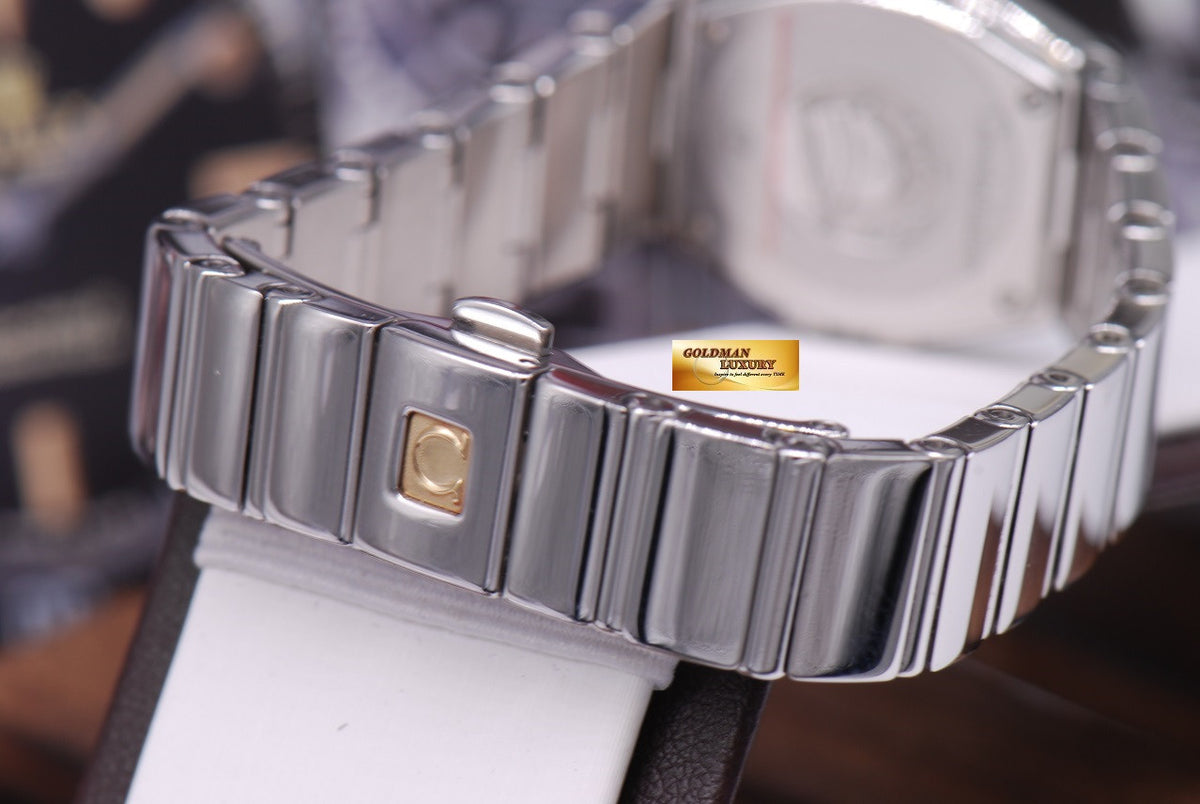 [SOLD] OMEGA CONSTELLATION LADIES DIAMOND QUARTZ (MINT)