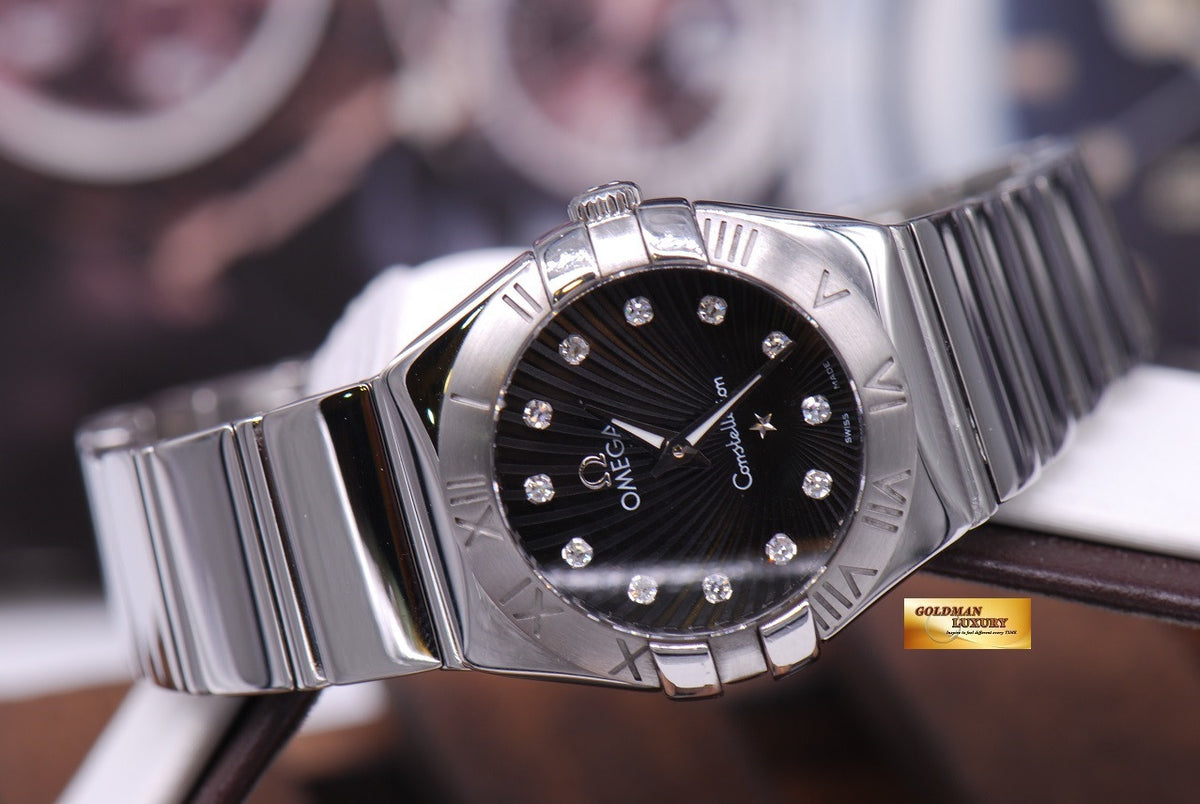 [SOLD] OMEGA CONSTELLATION LADIES DIAMOND QUARTZ (MINT)