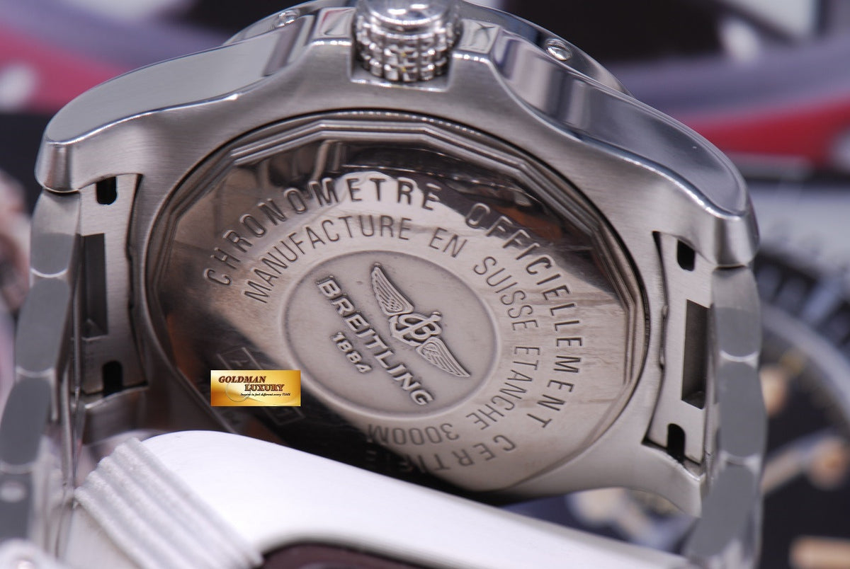 [SOLD] BREITLING AVENGER II SEAWOLF 45mm YELLOW A17331  AUTOMATIC