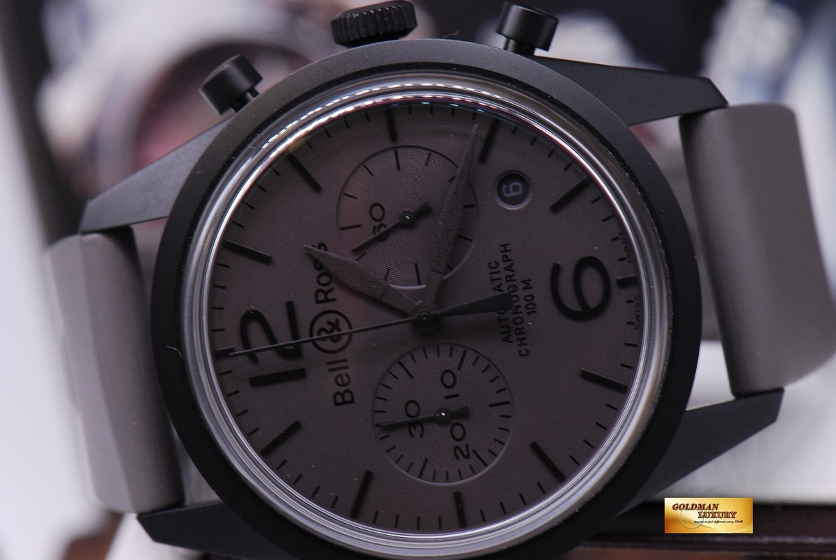 [SOLD] BELL & ROSS COMMANDO CHRONOGRAPH AUTOMATIC BRV-126 (MINT)