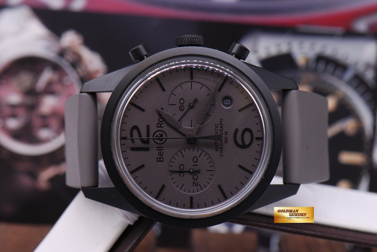 [SOLD] BELL & ROSS COMMANDO CHRONOGRAPH AUTOMATIC BRV-126 (MINT)