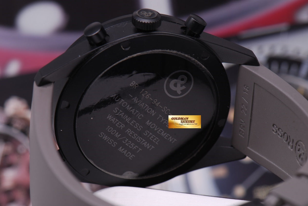 [SOLD] BELL & ROSS COMMANDO CHRONOGRAPH AUTOMATIC BRV-126 (MINT)