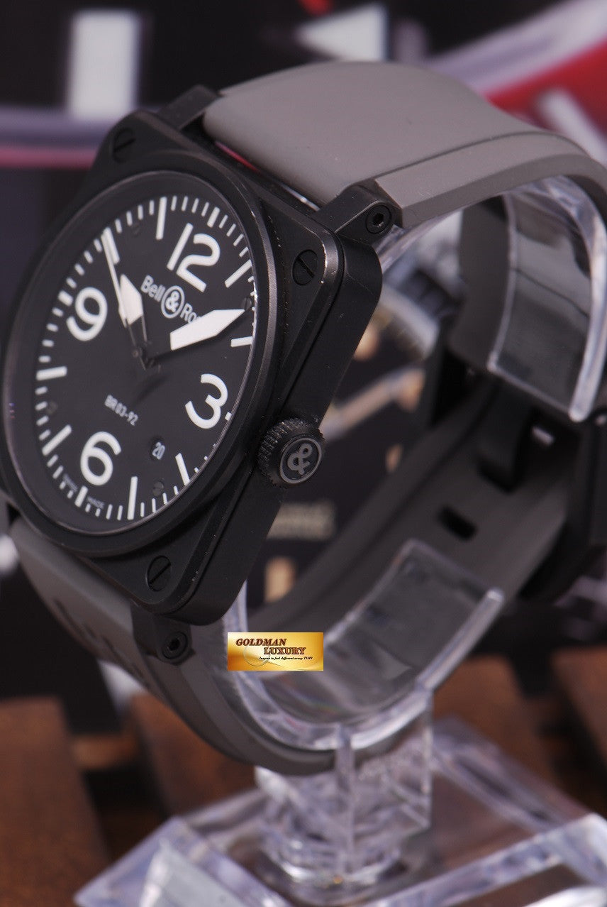 [SOLD] BELL & ROSS AVIATION PVD BR03-92 BLACK AUTOMATIC (NEAR MINT)