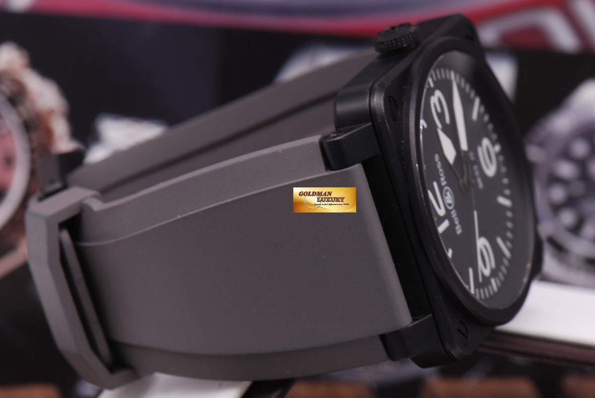 [SOLD] BELL & ROSS AVIATION PVD BR03-92 BLACK AUTOMATIC (NEAR MINT)