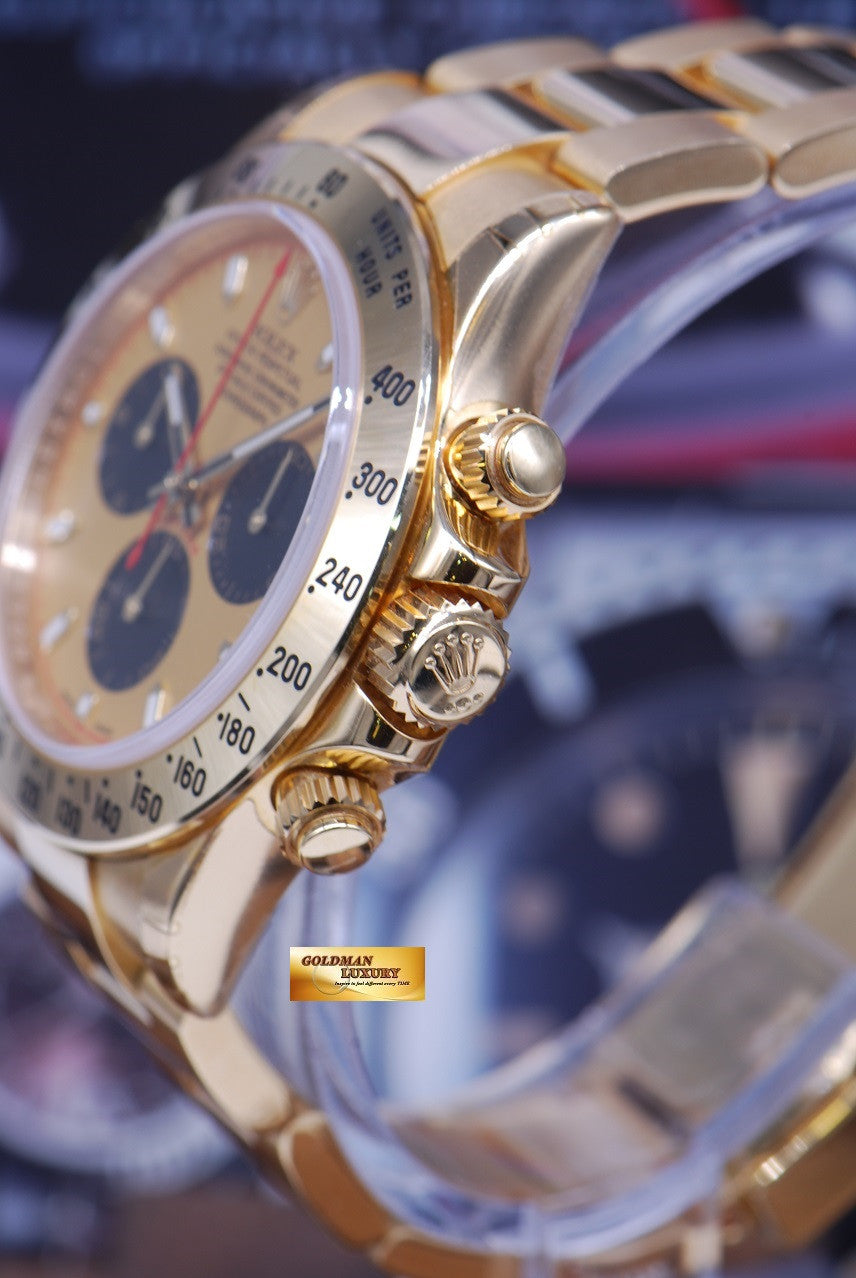 [SOLD] ROLEX OYSTER PERPETUAL DAYTONA 18K YELLOW GOLD Ref : 116528 (MINT) (UNDER 5 YEARS WARRANTY)