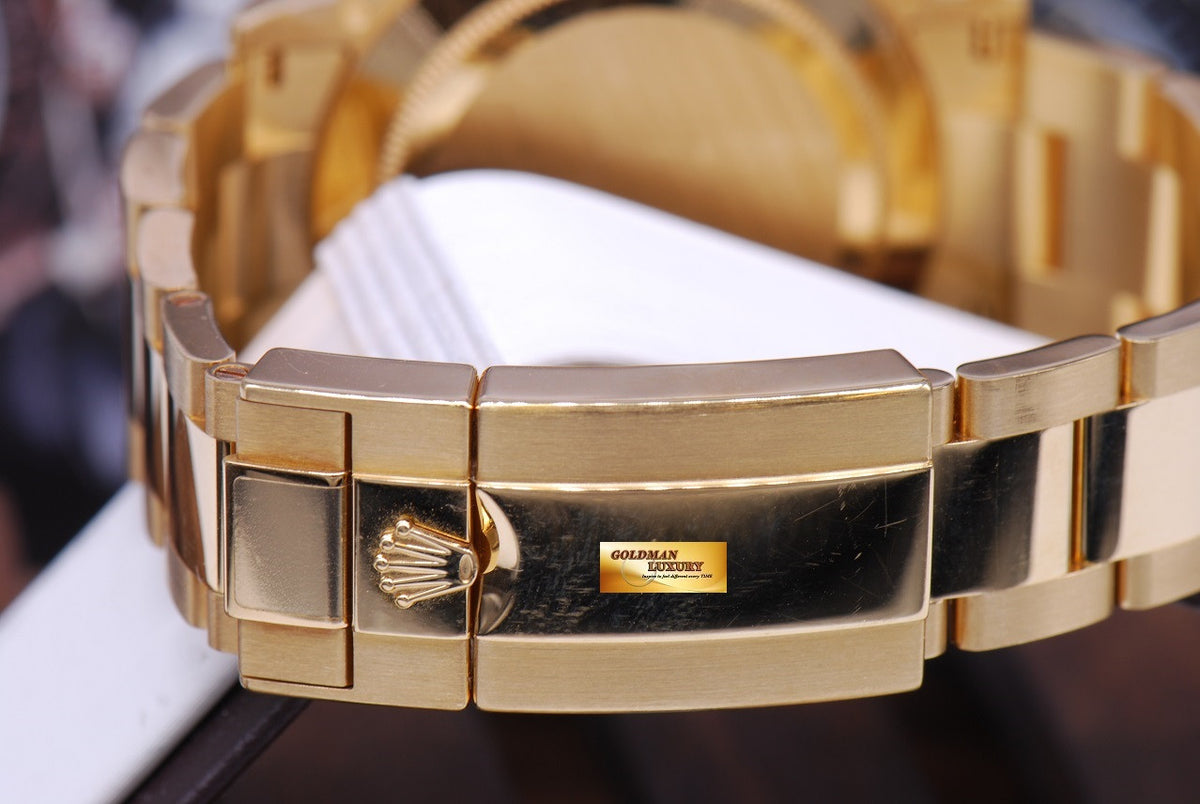 [SOLD] ROLEX OYSTER PERPETUAL DAYTONA 18K YELLOW GOLD Ref : 116528 (MINT) (UNDER 5 YEARS WARRANTY)