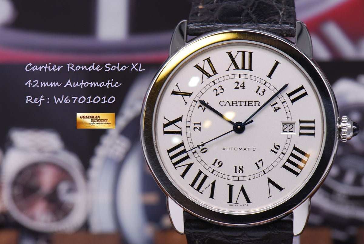 [SOLD] CARTIER RONDE SOLO XL 42mm AUTOMATIC