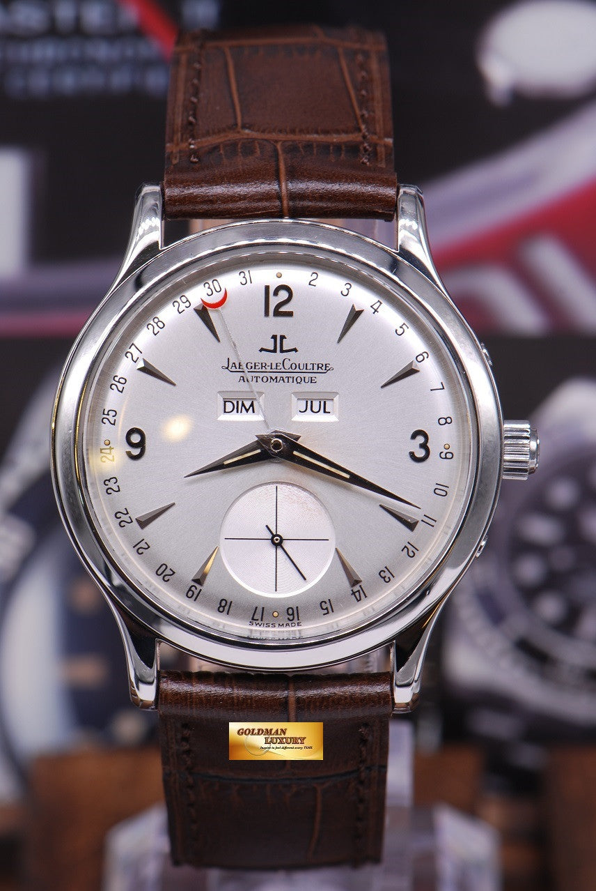 [SOLD] JLC MASTER CONTROL TRIPLE CALENDAR Ref:140.8.87 AUTOMATIC (MINT)