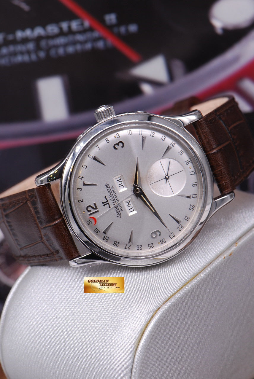 [SOLD] JLC MASTER CONTROL TRIPLE CALENDAR Ref:140.8.87 AUTOMATIC (MINT)