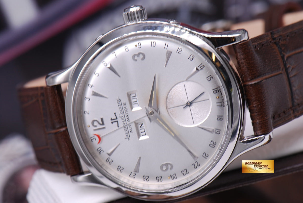 [SOLD] JLC MASTER CONTROL TRIPLE CALENDAR Ref:140.8.87 AUTOMATIC (MINT)