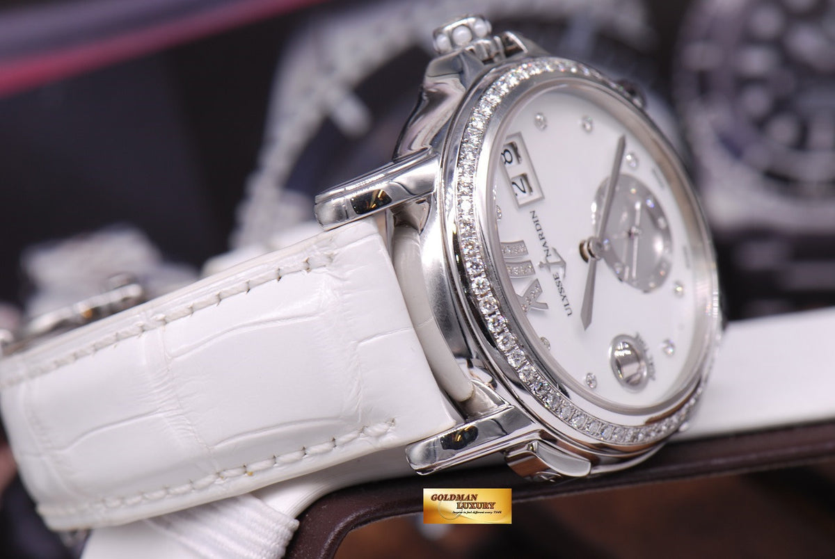 [SOLD] ULYSSE NARDIN DUAL TIME MOP LADIES AUTOMATIC (LNIB)