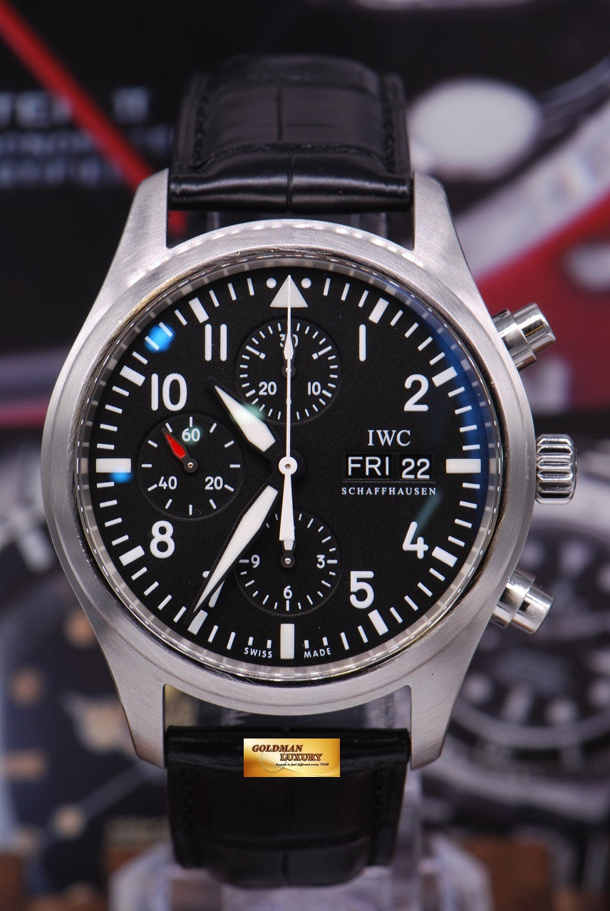 [SOLD] IWC PILOT CHRONOGRAPH 42mm DAY-DATE AUTOMATIC