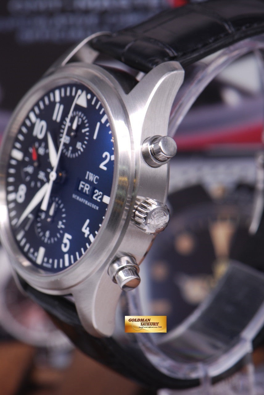 [SOLD] IWC PILOT CHRONOGRAPH 42mm DAY-DATE AUTOMATIC
