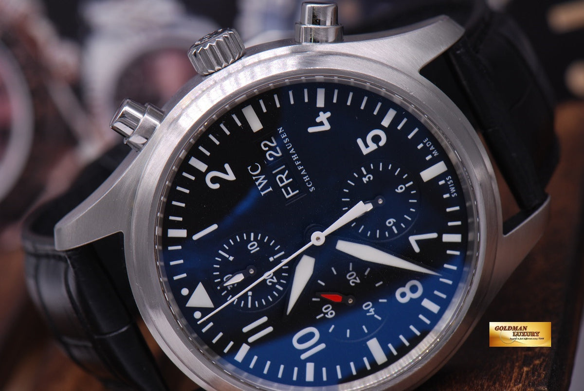 [SOLD] IWC PILOT CHRONOGRAPH 42mm DAY-DATE AUTOMATIC