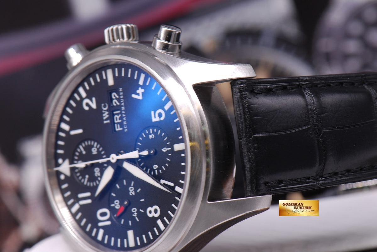 [SOLD] IWC PILOT CHRONOGRAPH 42mm DAY-DATE AUTOMATIC