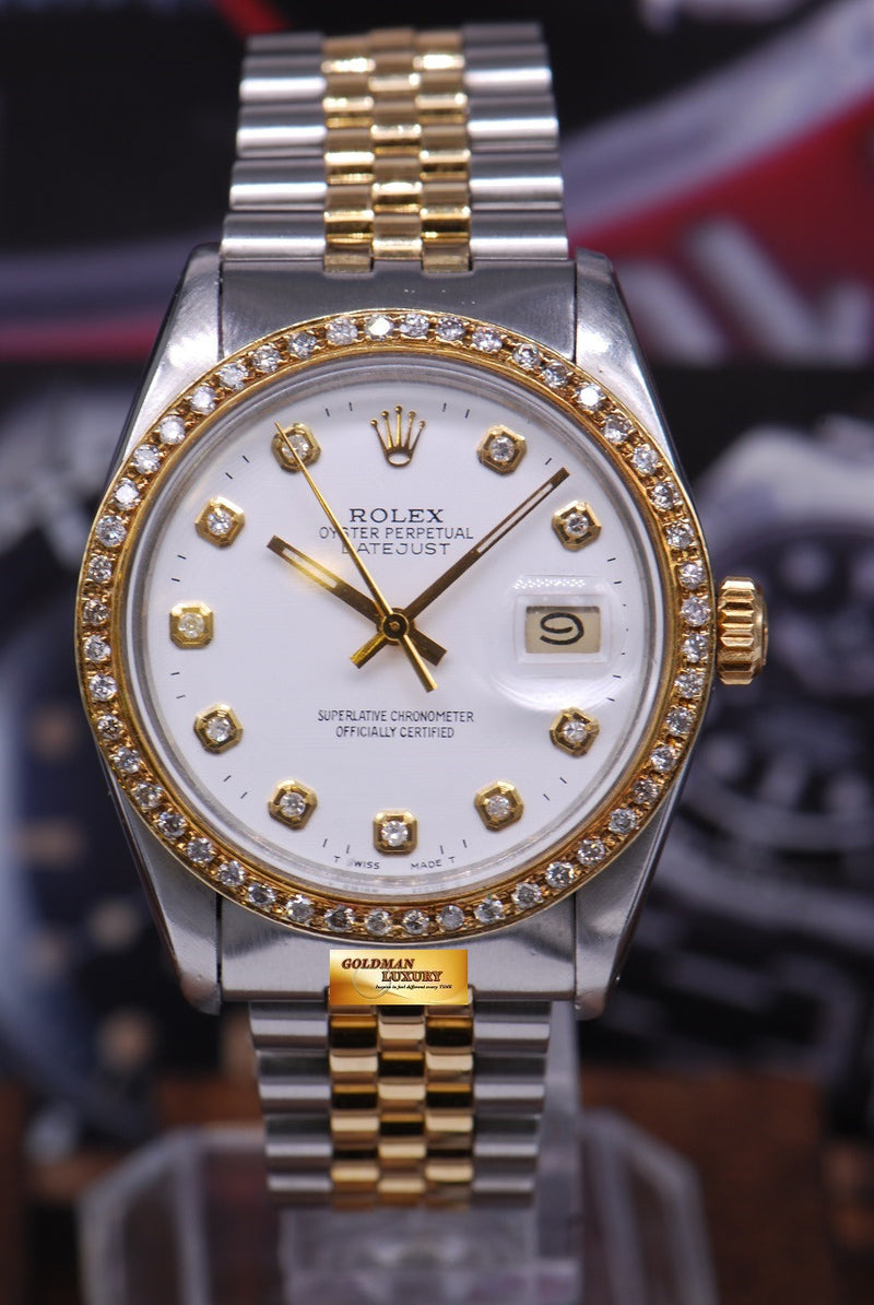 Rolex oyster shop perpetual datejust diamond
