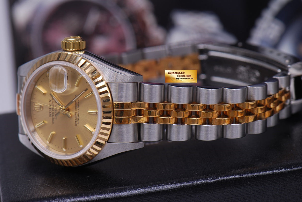 [SOLD] ROLEX OYSTER PERPETUAL DATEJUST 26mm HALF-GOLD Ref 79173 (NEW-UNWORN)