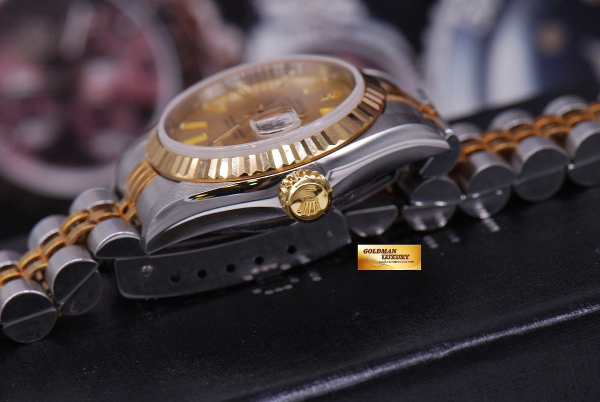 [SOLD] ROLEX OYSTER PERPETUAL DATEJUST 26mm HALF-GOLD Ref 79173 (NEW-UNWORN)