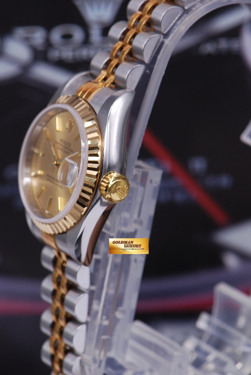 [SOLD] ROLEX OYSTER PERPETUAL DATEJUST 26mm HALF-GOLD Ref 79173 (NEW-UNWORN)