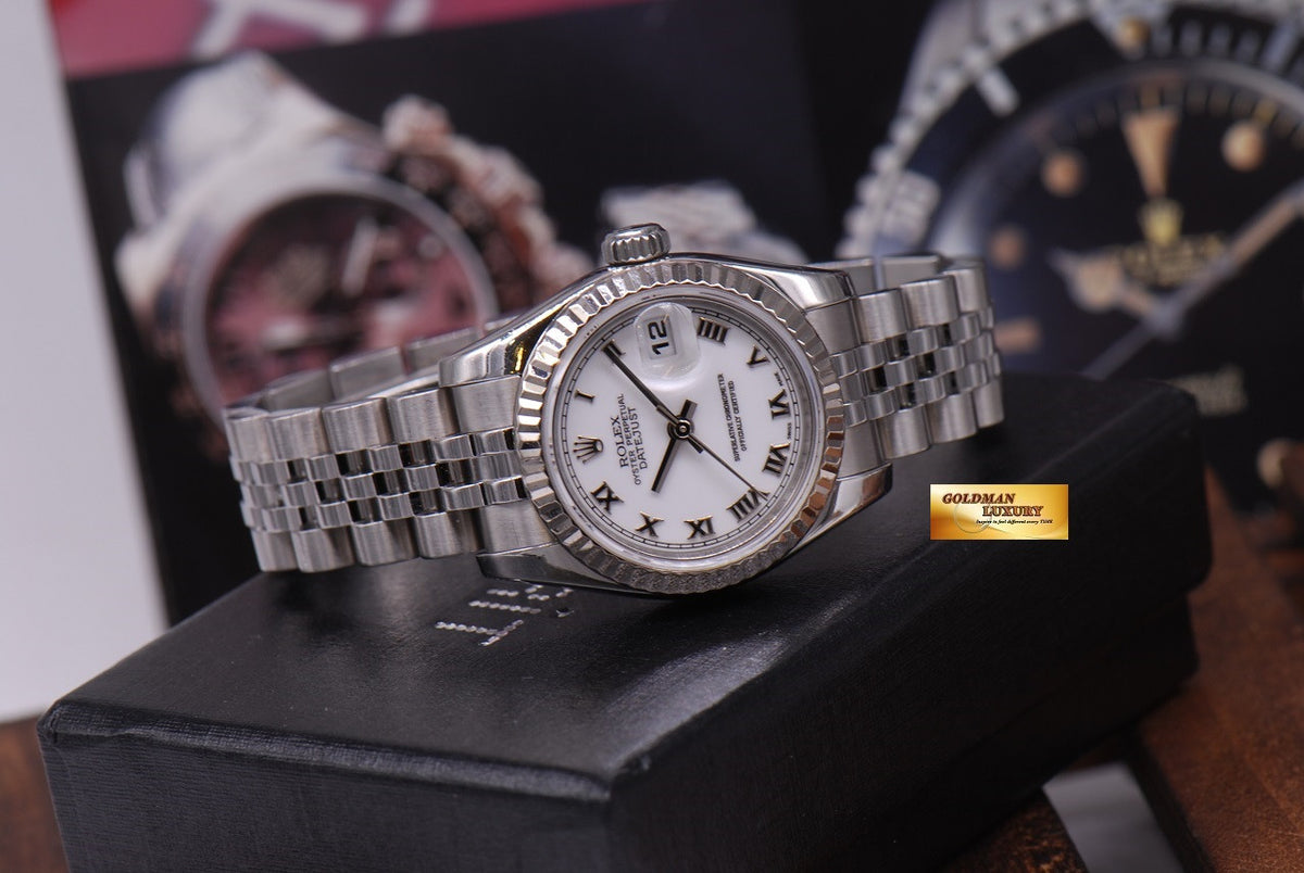 [SOLD] ROLEX OYSTER PERPETUAL DATEJUST 26mm STAINLESS STEEL Ref 179174 (NEAR MINT)