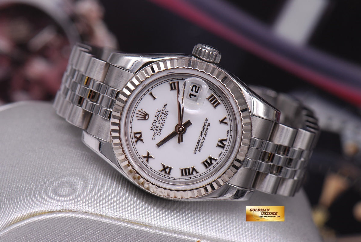 [SOLD] ROLEX OYSTER PERPETUAL DATEJUST 26mm STAINLESS STEEL Ref 179174 (NEAR MINT)