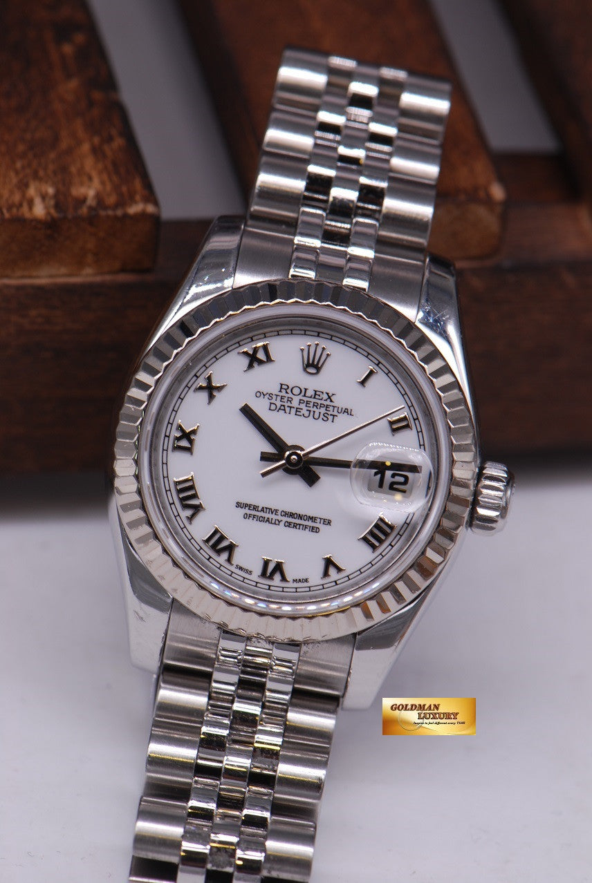 [SOLD] ROLEX OYSTER PERPETUAL DATEJUST 26mm STAINLESS STEEL Ref 179174 (NEAR MINT)