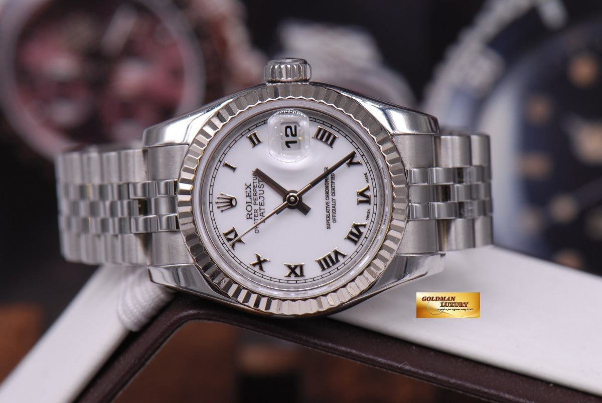 [SOLD] ROLEX OYSTER PERPETUAL DATEJUST 26mm STAINLESS STEEL Ref 179174 (NEAR MINT)