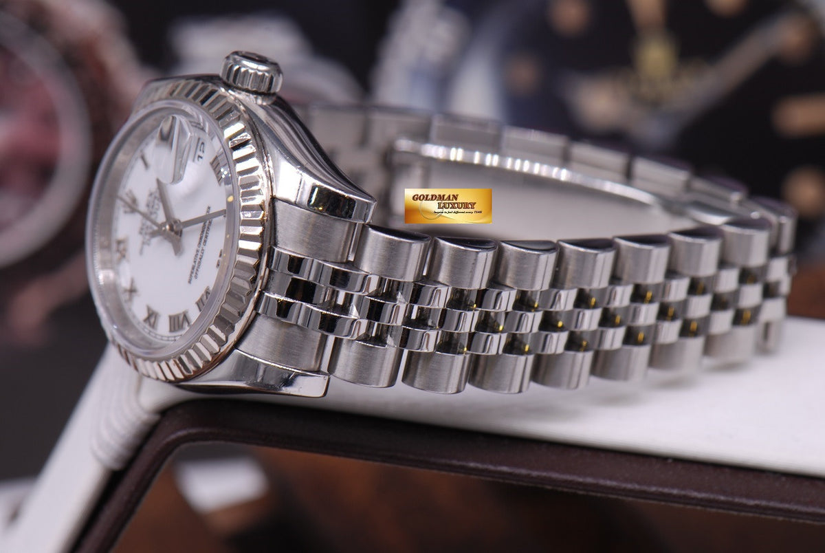 [SOLD] ROLEX OYSTER PERPETUAL DATEJUST 26mm STAINLESS STEEL Ref 179174 (NEAR MINT)