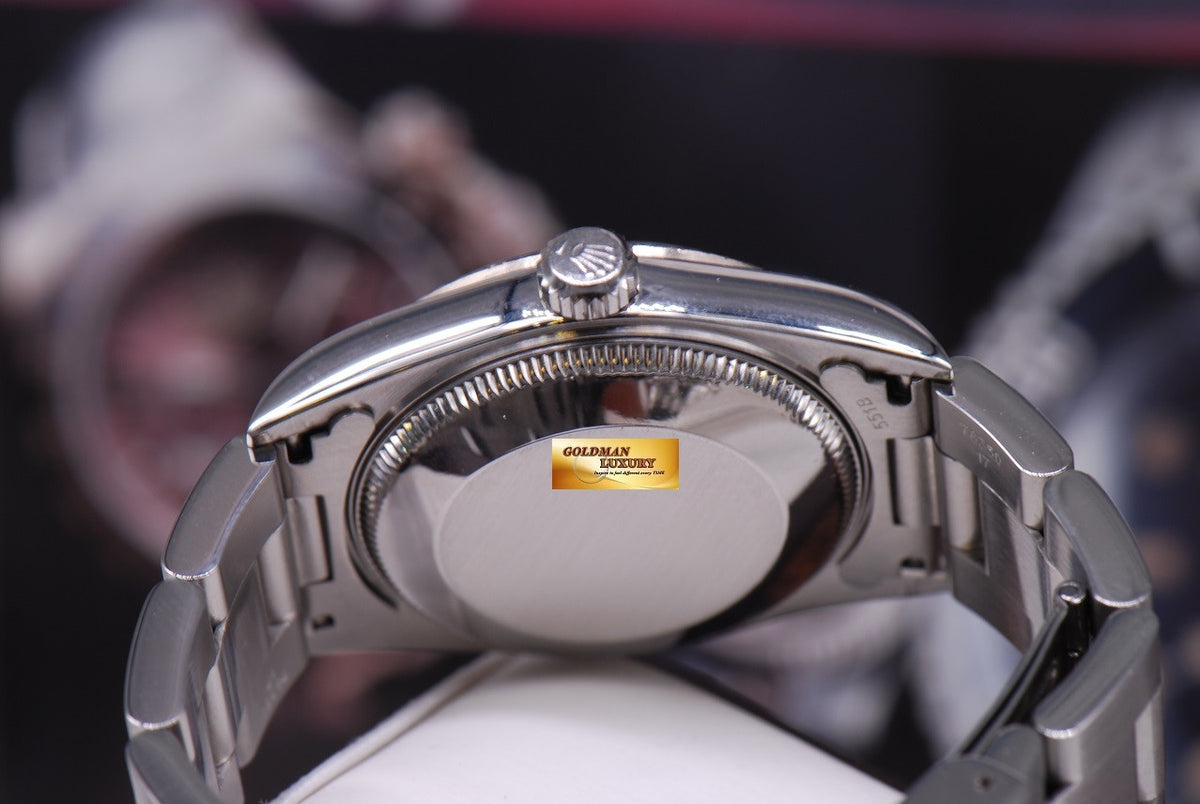 [SOLD] ROLEX OYSTER PERPETUAL 30mm MIDSIZE STAINLESS Ref 77014