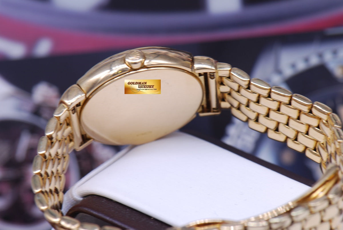 [SOLD] ROLEX GENEVE CELLINI 18K YELLOW GOLD LADIES QUARTZ Ref 6621 (MINT)