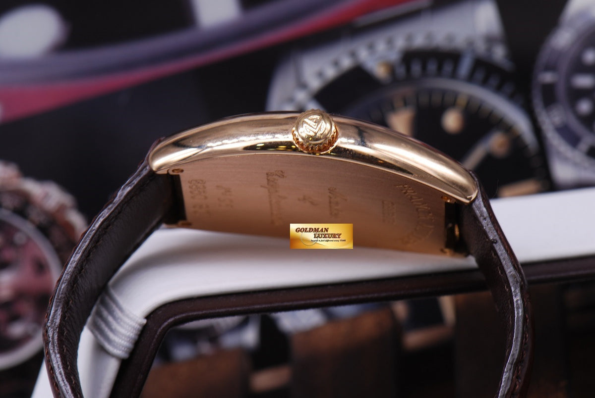 [SOLD] FRANCK MULLER CURVEX 18K ROSE GOLD 6850 SC AUTOMATIC (MINT)