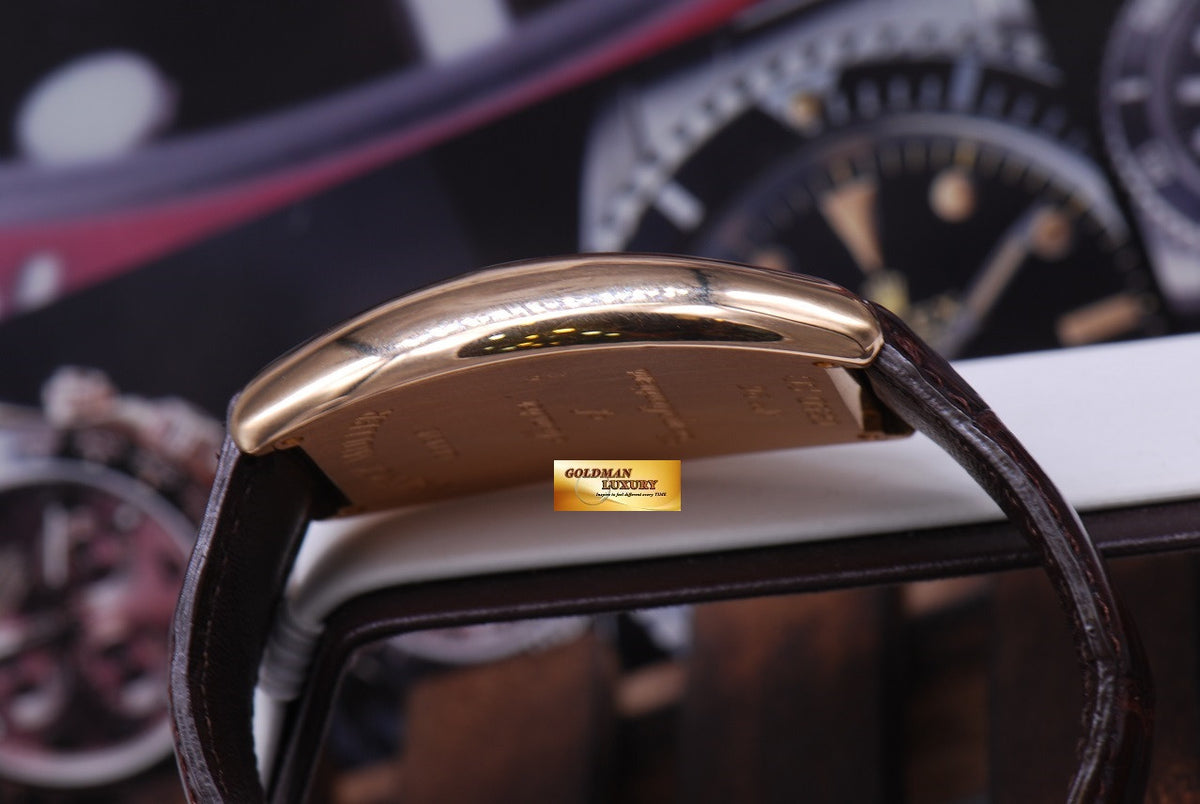 [SOLD] FRANCK MULLER CURVEX 18K ROSE GOLD 6850 SC AUTOMATIC (MINT)