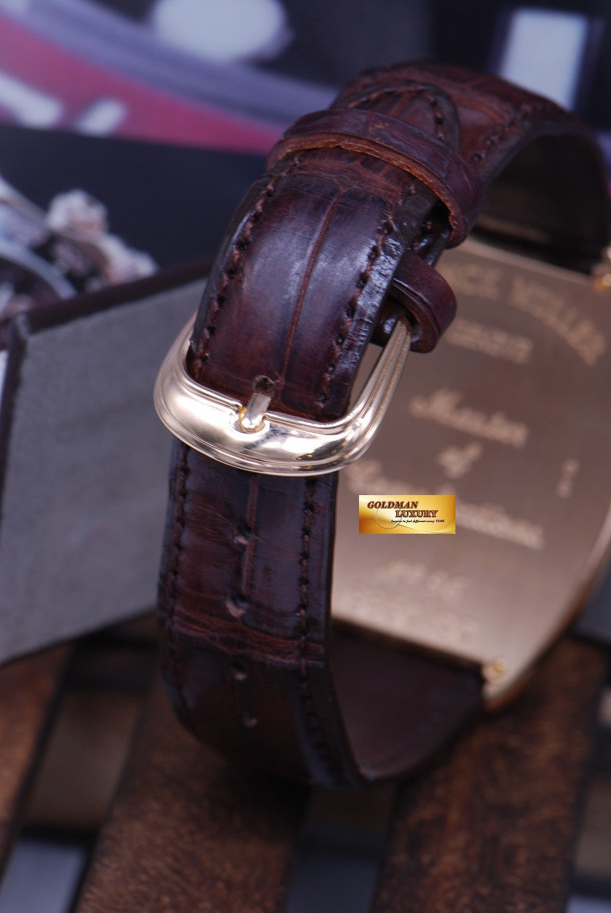 [SOLD] FRANCK MULLER CURVEX 18K ROSE GOLD 6850 SC AUTOMATIC (MINT)