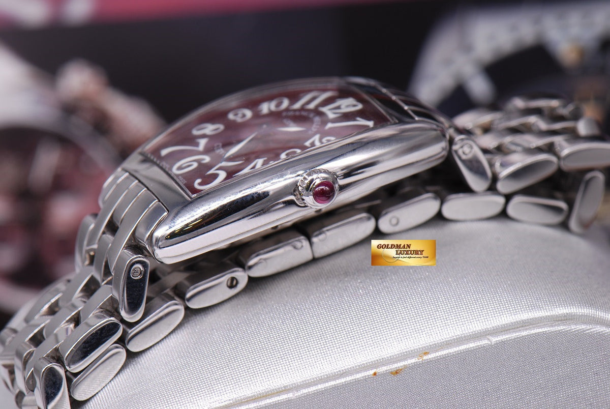 [SOLD] FRANCK MULLER CURVEX SS LADIES 1752 QZ SMALL QUARTZ