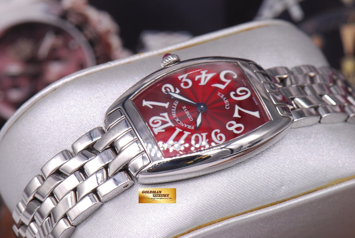 [SOLD] FRANCK MULLER CURVEX SS LADIES 1752 QZ SMALL QUARTZ