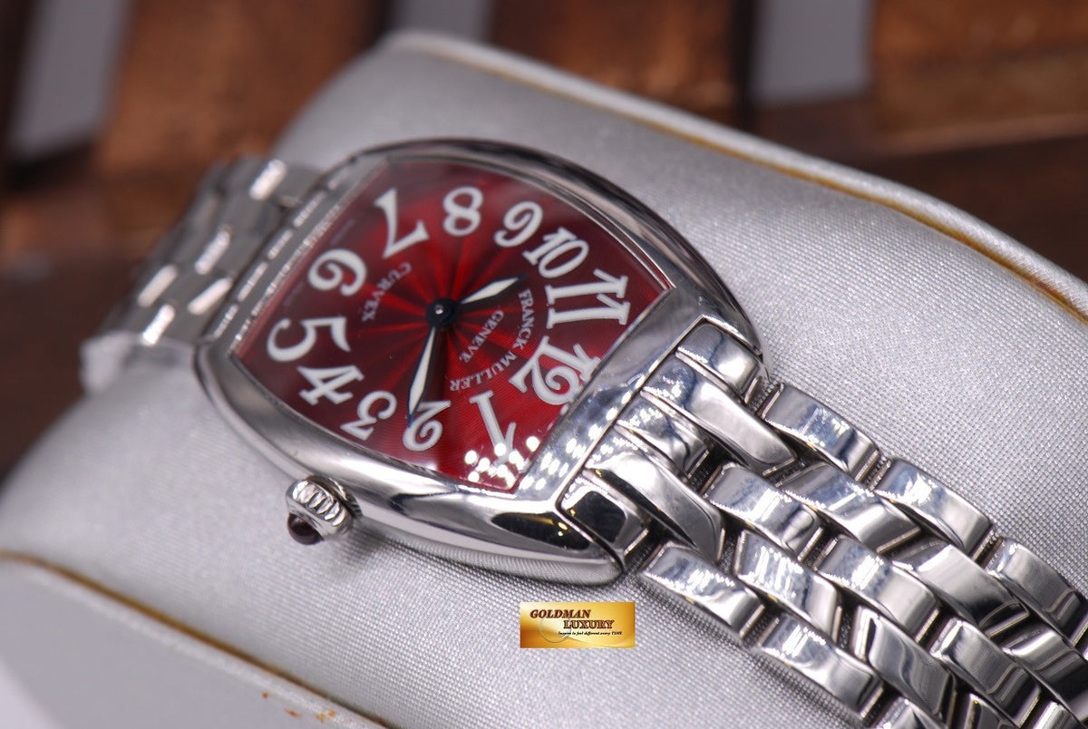 [SOLD] FRANCK MULLER CURVEX SS LADIES 1752 QZ SMALL QUARTZ