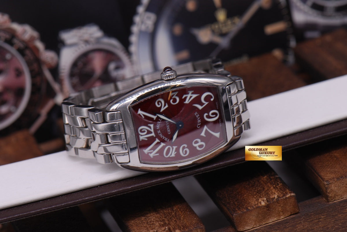 [SOLD] FRANCK MULLER CURVEX SS LADIES 1752 QZ SMALL QUARTZ