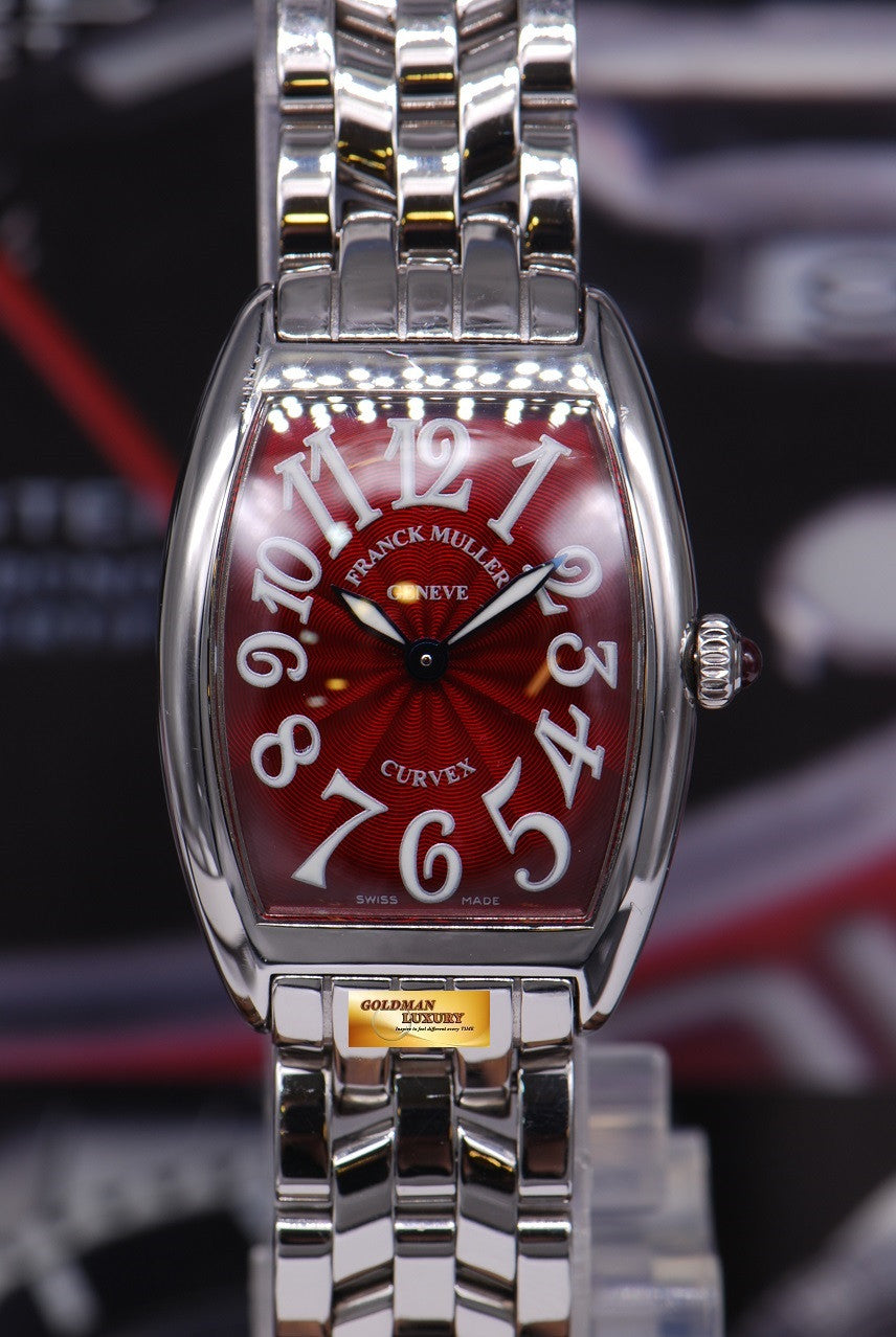 [SOLD] FRANCK MULLER CURVEX SS LADIES 1752 QZ SMALL QUARTZ