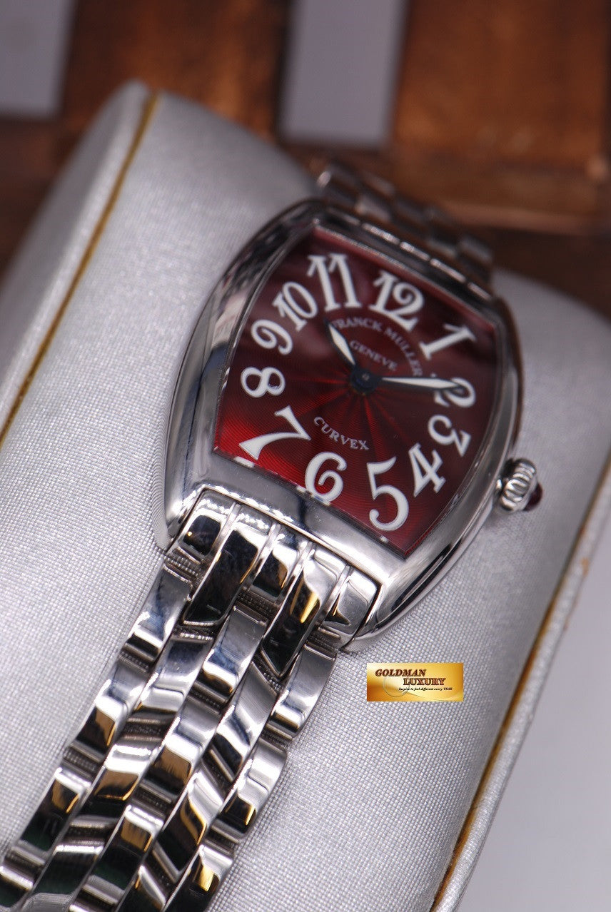 [SOLD] FRANCK MULLER CURVEX SS LADIES 1752 QZ SMALL QUARTZ