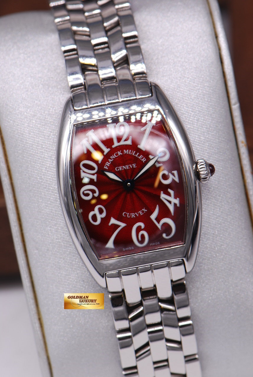 [SOLD] FRANCK MULLER CURVEX SS LADIES 1752 QZ SMALL QUARTZ