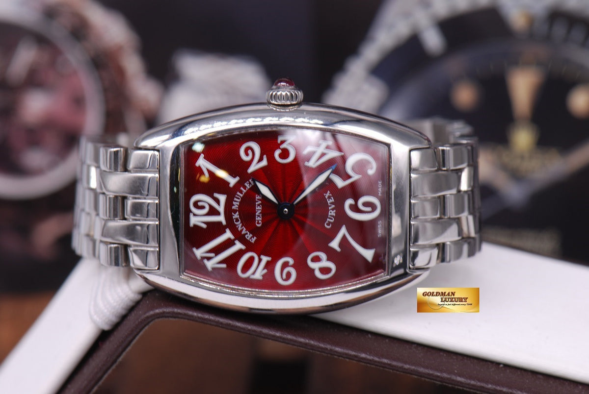 [SOLD] FRANCK MULLER CURVEX SS LADIES 1752 QZ SMALL QUARTZ