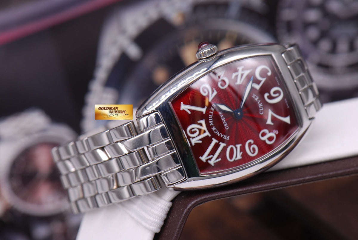 [SOLD] FRANCK MULLER CURVEX SS LADIES 1752 QZ SMALL QUARTZ