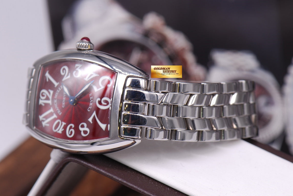 [SOLD] FRANCK MULLER CURVEX SS LADIES 1752 QZ SMALL QUARTZ