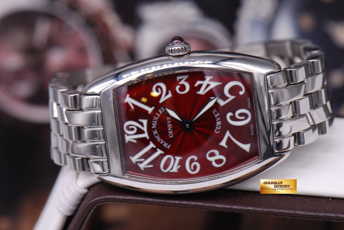 [SOLD] FRANCK MULLER CURVEX SS LADIES 1752 QZ SMALL QUARTZ