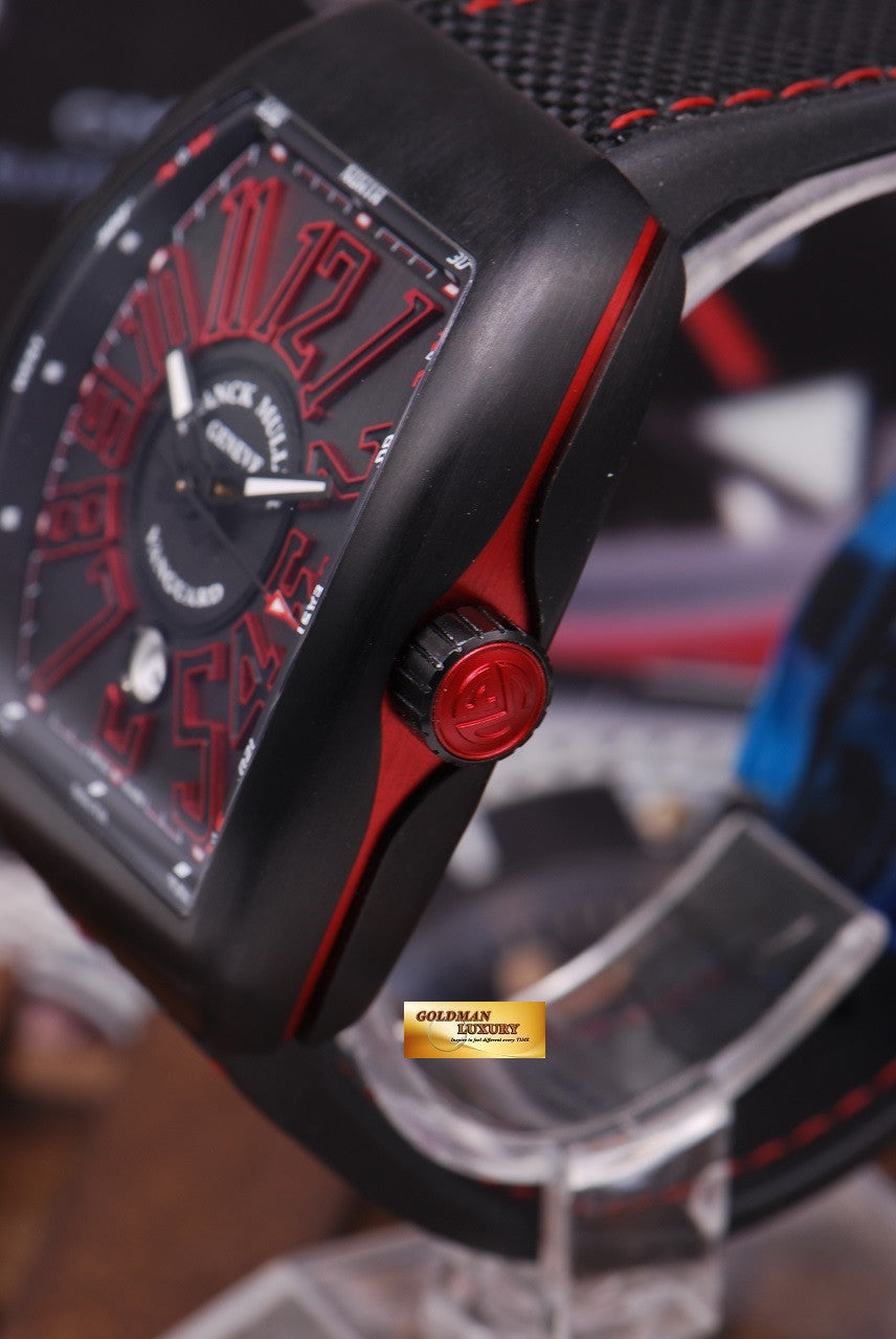 [SOLD] FRANCK MULLER VANGUARD BLACK AUTOMATIC Ref V45SC DT (NEW-UNWORN)