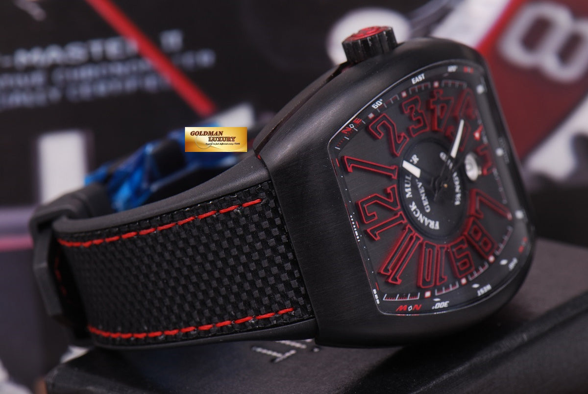 [SOLD] FRANCK MULLER VANGUARD BLACK AUTOMATIC Ref V45SC DT (NEW-UNWORN)