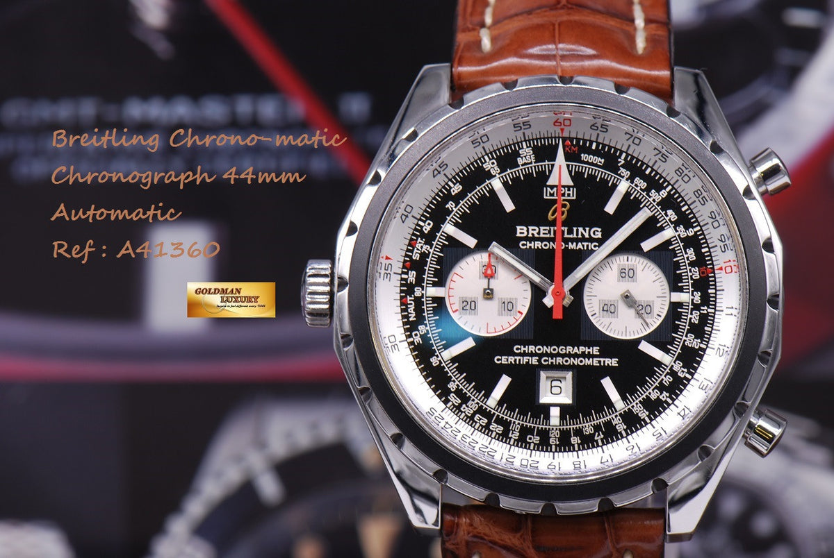 [SOLD] BREITLING CHRONO-MATIC CHRONOGRAPH 44mm AUTOMATIC A41360 (NEAR MINT)