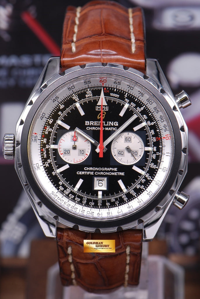 SOLD BREITLING CHRONO MATIC CHRONOGRAPH 44mm AUTOMATIC A41360 NEAR Goldman Luxury