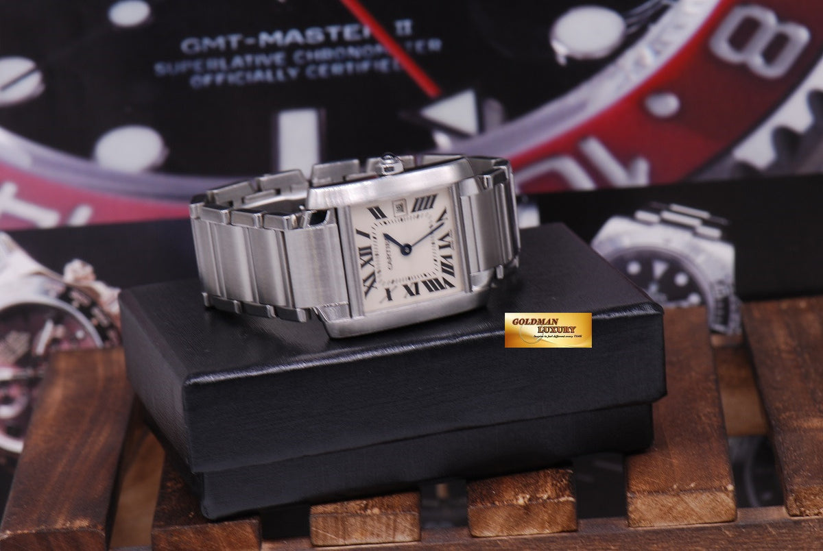 [SOLD] CARTIER TANK FRANCAISE MIDSIZE QUARTZ (MINT)