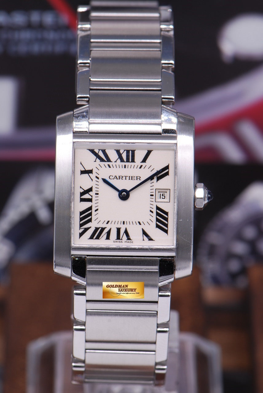 [SOLD] CARTIER TANK FRANCAISE MIDSIZE QUARTZ (MINT)